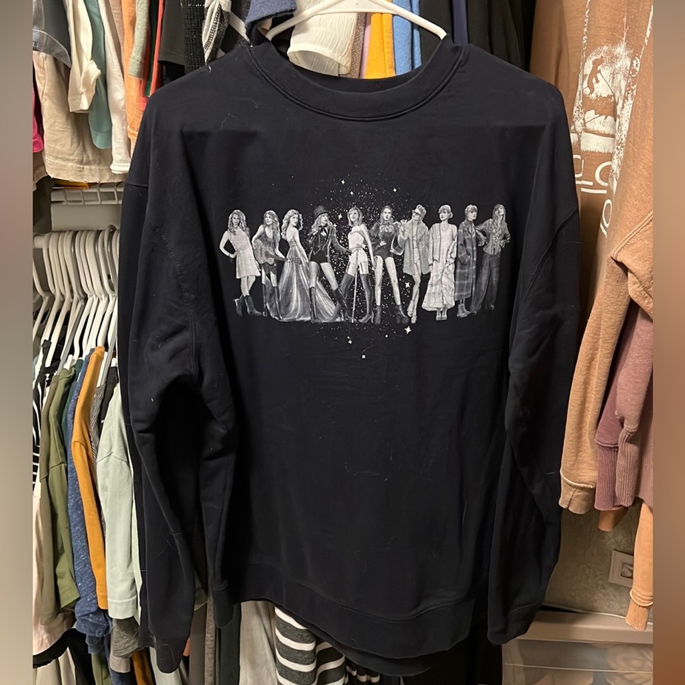 Taylor Swift Midnights Era Navy Sweatshirt